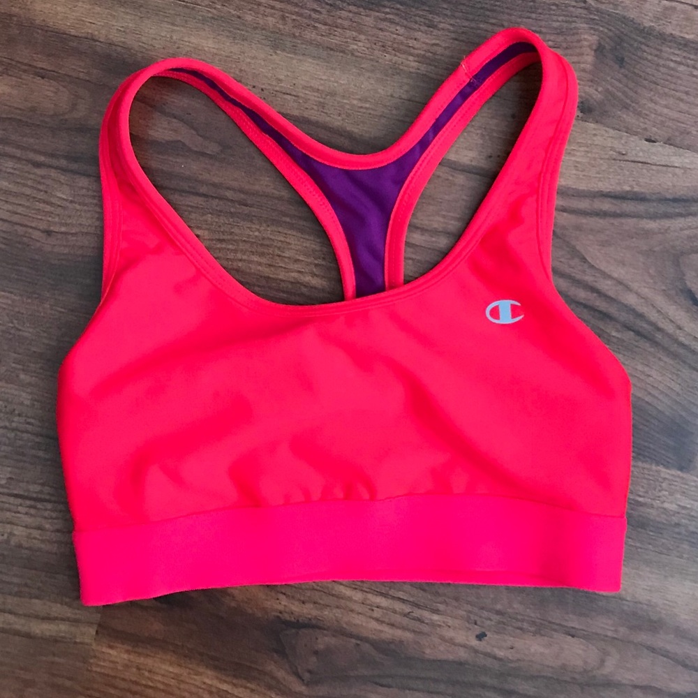 Champion neon sports bra